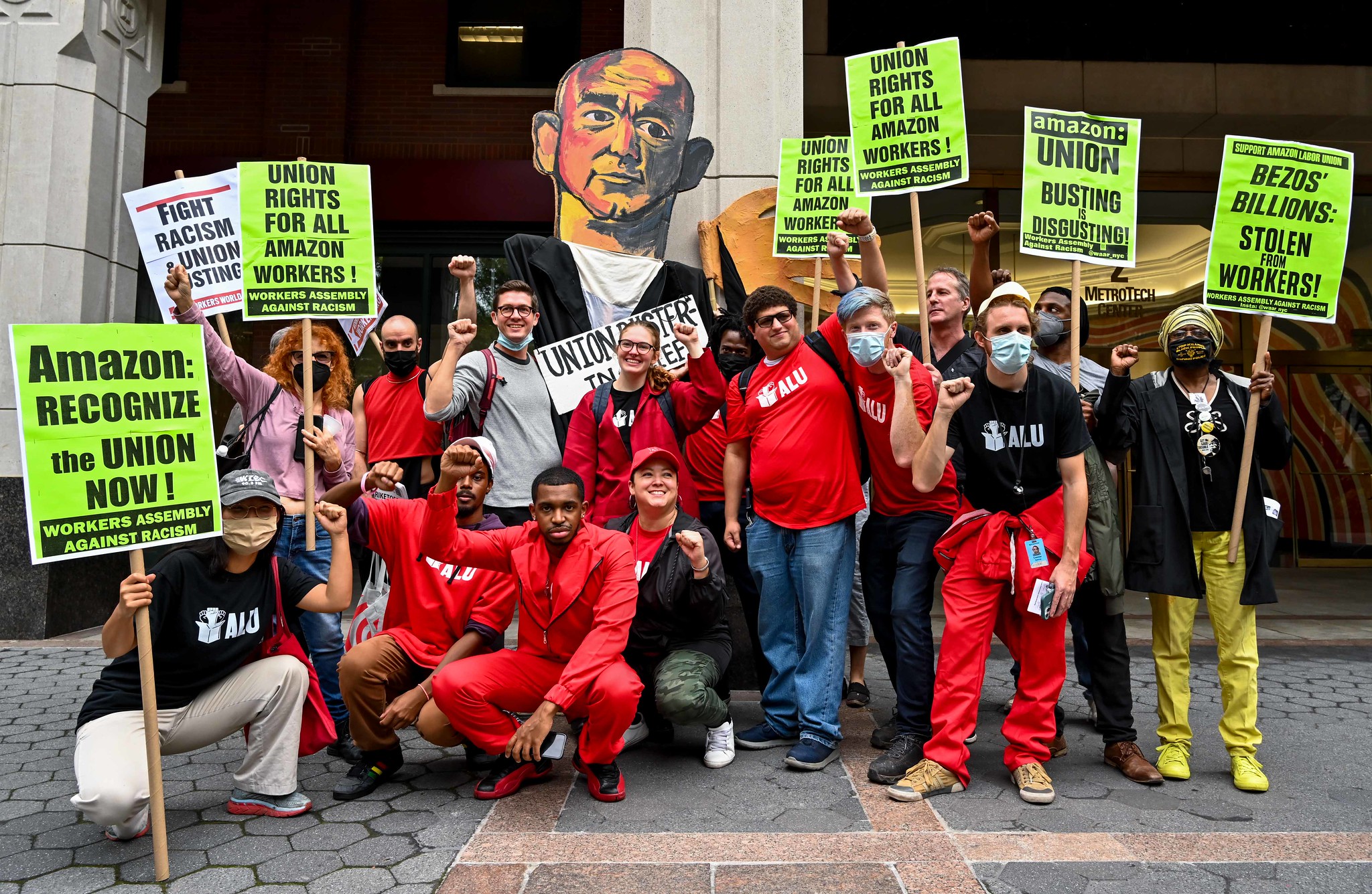 Amazon Workers at NLRB