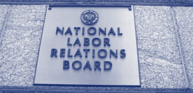 National Labor Relations Board sign